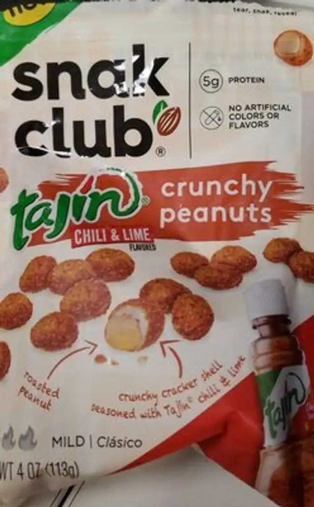 Taking crunchy peanuts imp
