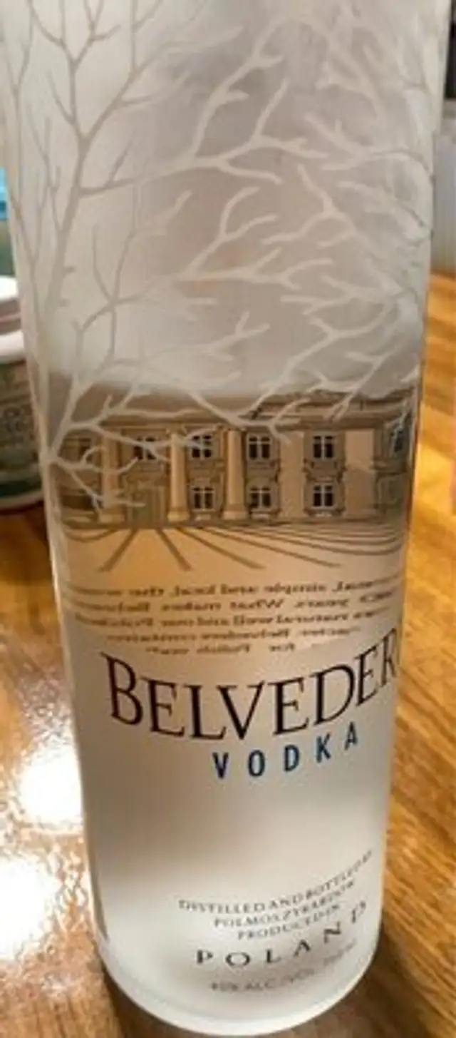 Belvedere vodka