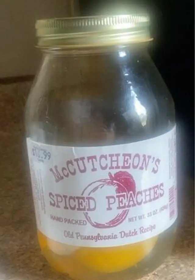 Spiced peaches