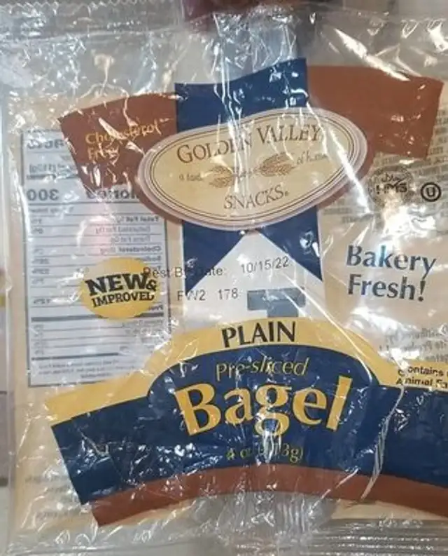 Pre sliced Bagel