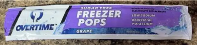 Sugar free freezer pop