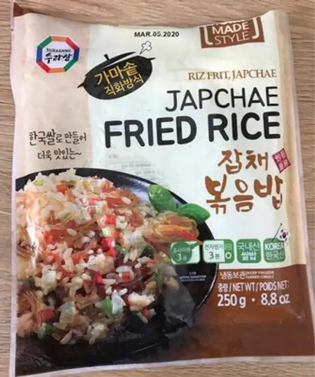 Japchae fried rice