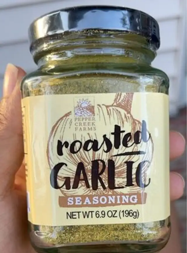Roasted garlic seasoning