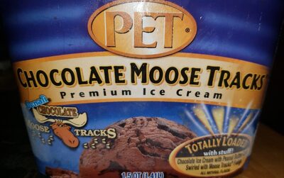Chocolate Moose Tracks Premium Ice Cream