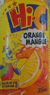 Hi-C Orange Mangue front packaging