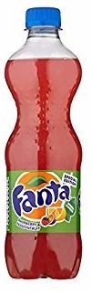 Fanta framboise front packaging