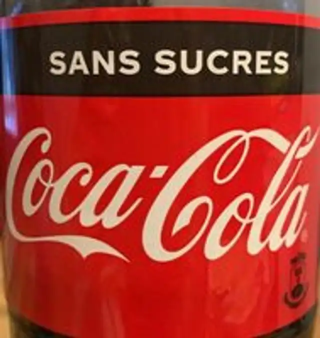Coca cola sans sucres