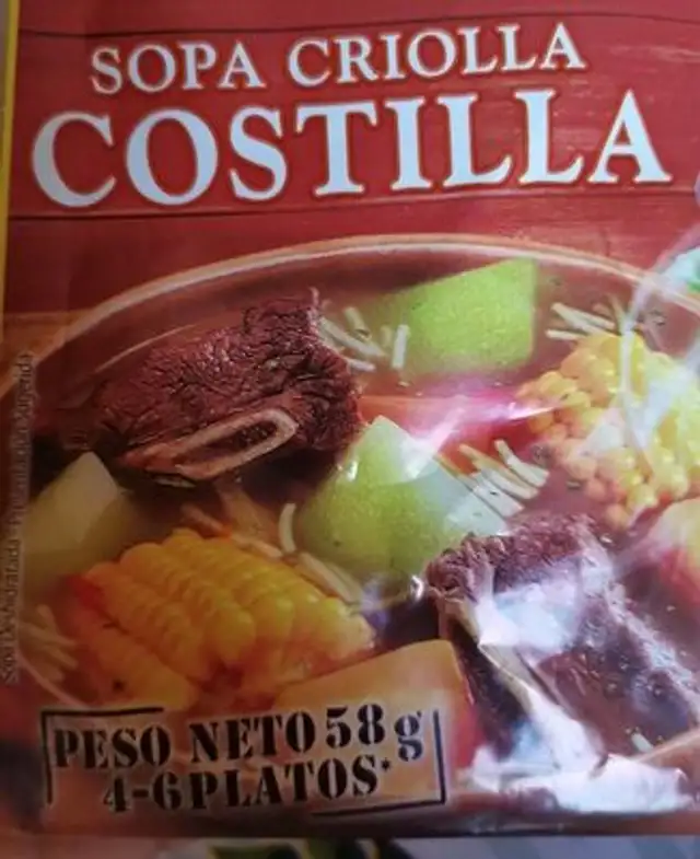 Sopa Criolla Costilla Maggi 58g