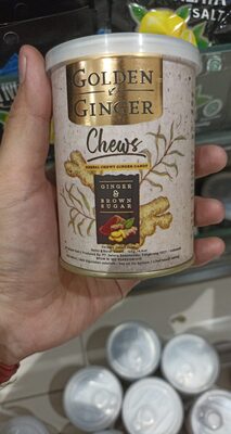 GOLDEN GINGER CHEWS BROWN SUGAR
