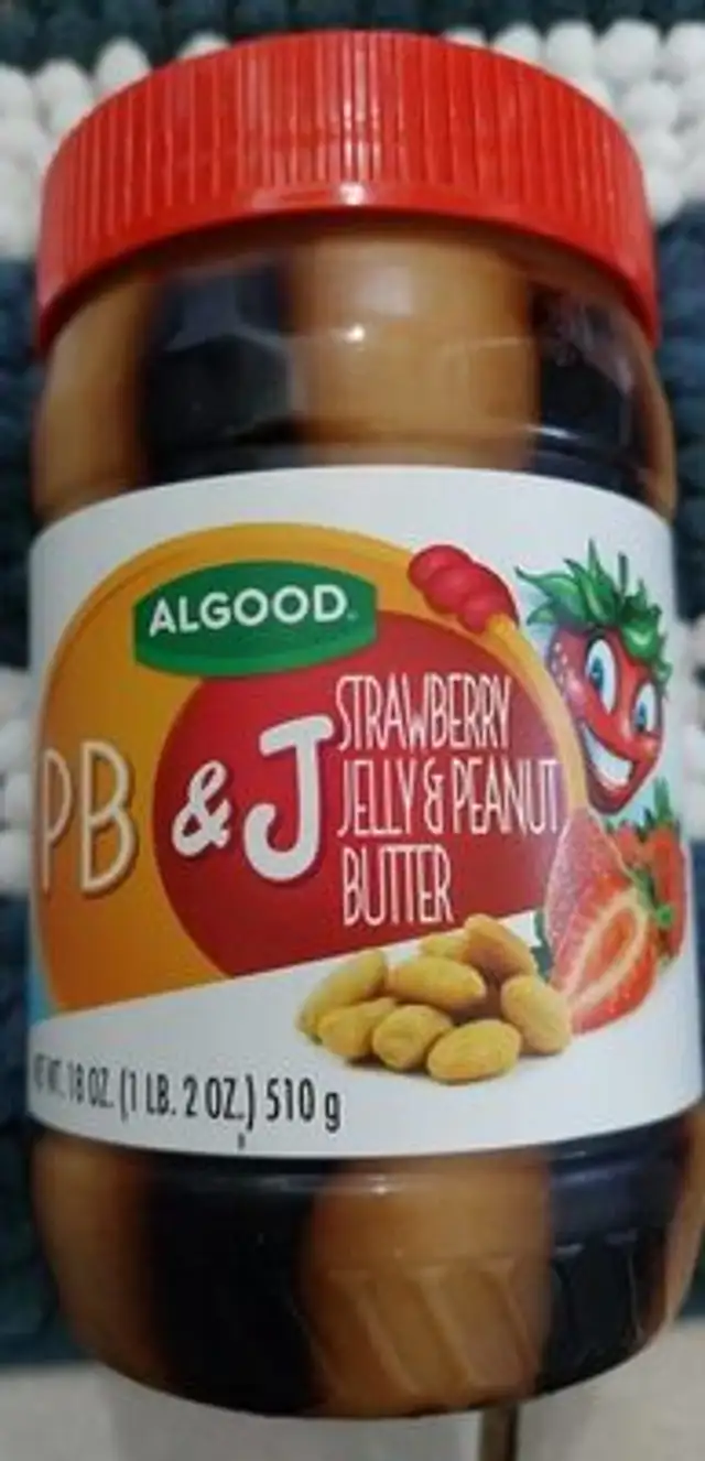 PB and J Strawberry Jelly and Peanutbutter