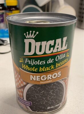 Ducal whole black beans