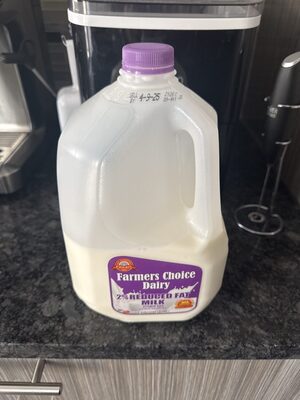 Farmers Choice Dairy, 2% Reduced Fat Milk