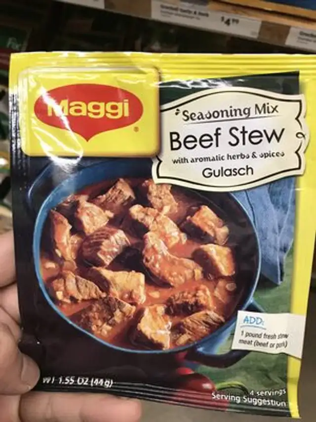 Seasoning mix beef stew