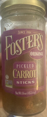 Pickled Carrot Sticks