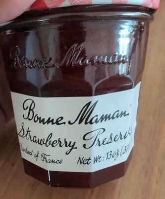 Strawberry Preserves front packaging