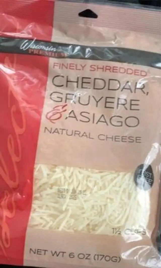 Cheddar gruyere asiago