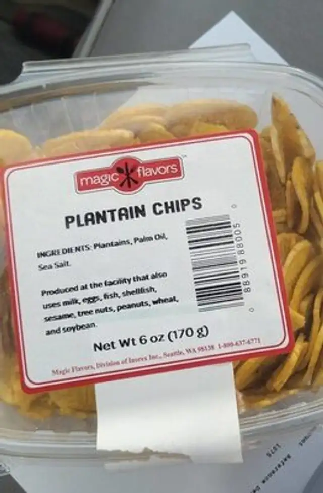 Plantain chips