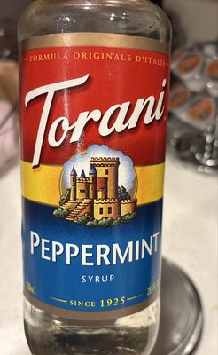 Peppermint Syrup