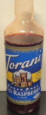 Sugar Free Red Raspberry Syrup