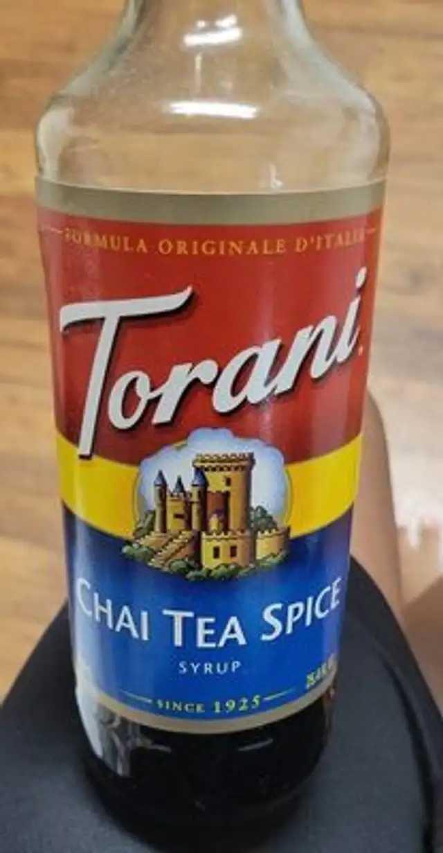 Chai tea spice syrup