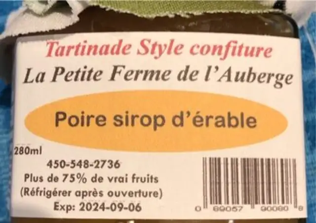 Tartinade style confiture