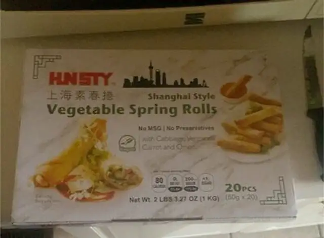 Vegetable spring roll