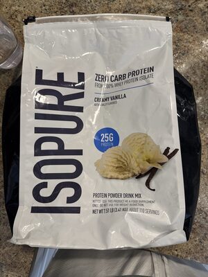 Isopure Protein Powder Creamy Vanilla