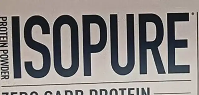 Isopure protein powder