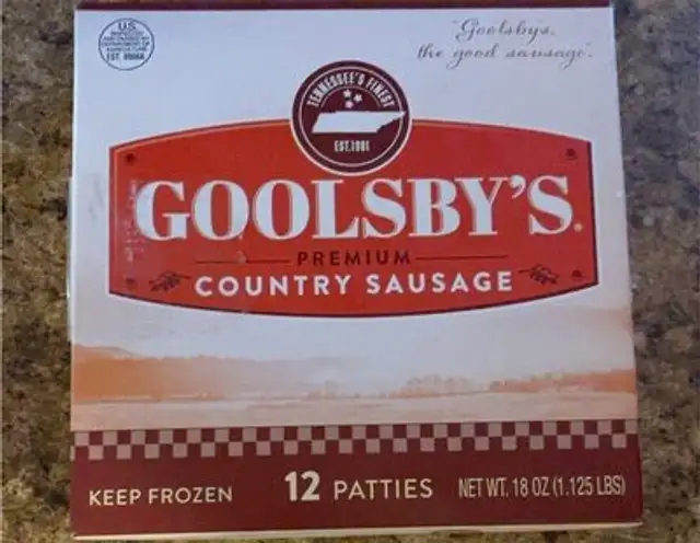 Goolsby’s country sausage