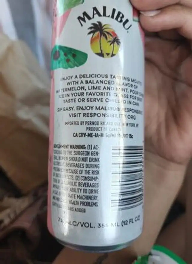 Unknown ingredients label