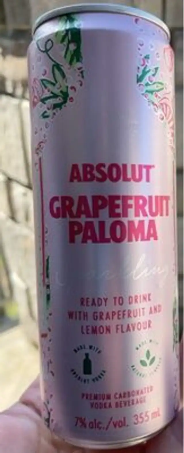Absolut grapefruit Paloma