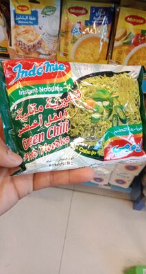 Indomie Instant Pillow Green Chilli Fried Noodles