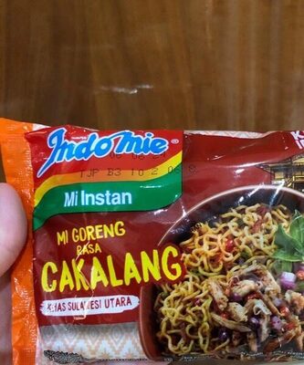 Mie goreng cakalang front packaging