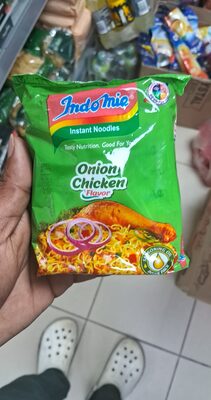 Instant noodles onion chicken flavor