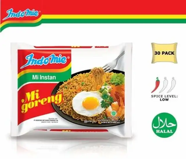 Mi goreng instant stir fry noodles