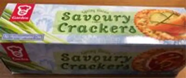 Savoury crackers