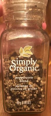 Melange de poivres en grains