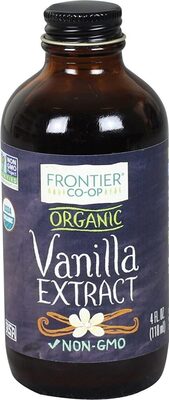 Organic Vanilla Extract front packaging
