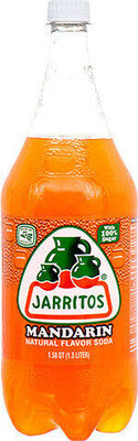 Mandarin Natural Flavor Soda front packaging