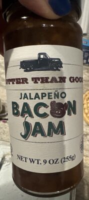 Jalapeno bacon jam front packaging