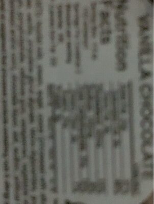 Soft Serve nutrition facts table