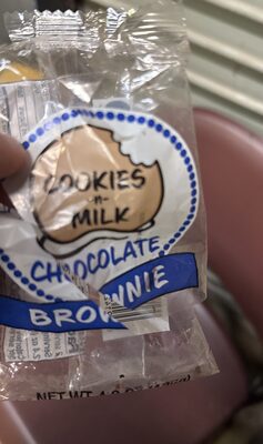 Brownie front packaging