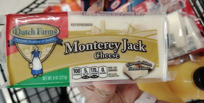 Monterey Jack Cheese front packaging