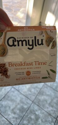 Breakfast Time Chicken Mini Links