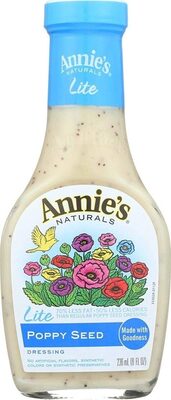 Annies naturals lite poppy seed dressing
