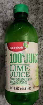 Lime Juice From Concentrate