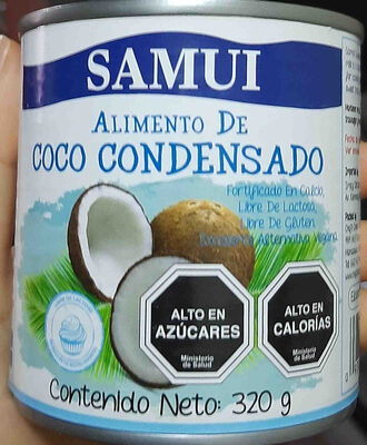 alimento de coco samui