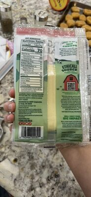 PROVOLONE nutrition facts table