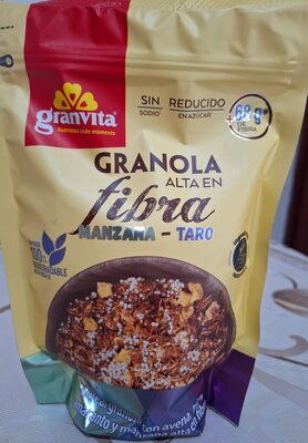 Granola alta en fibra