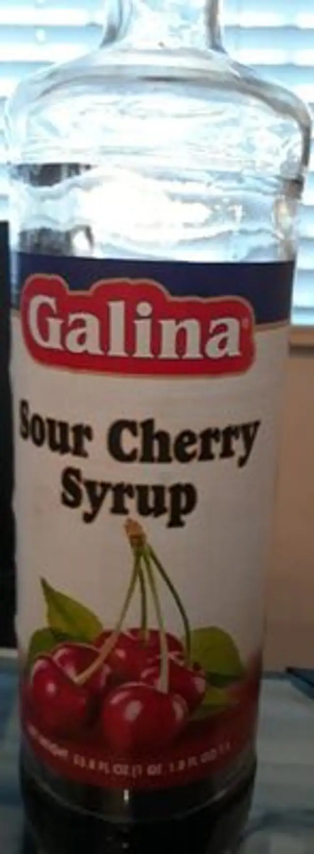 Sour Cherry Syrup front packaging